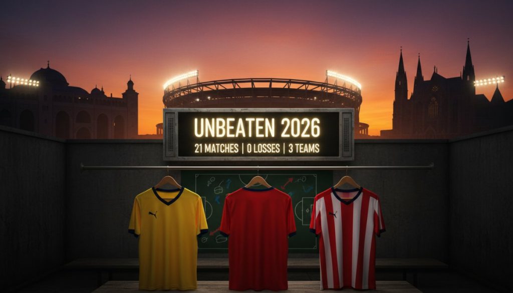 2026’da Avrupa Futbolunda Mağlubiyet Yüzü Görmeyen Üç Kulüp