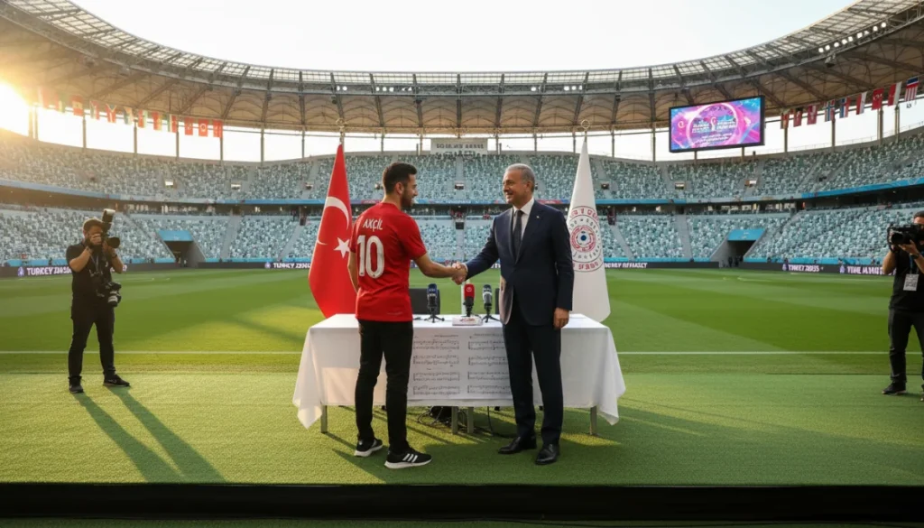 2026 Dünya Kupası İçin Sinan Akçıl ve TFF Başkanı Görüştü