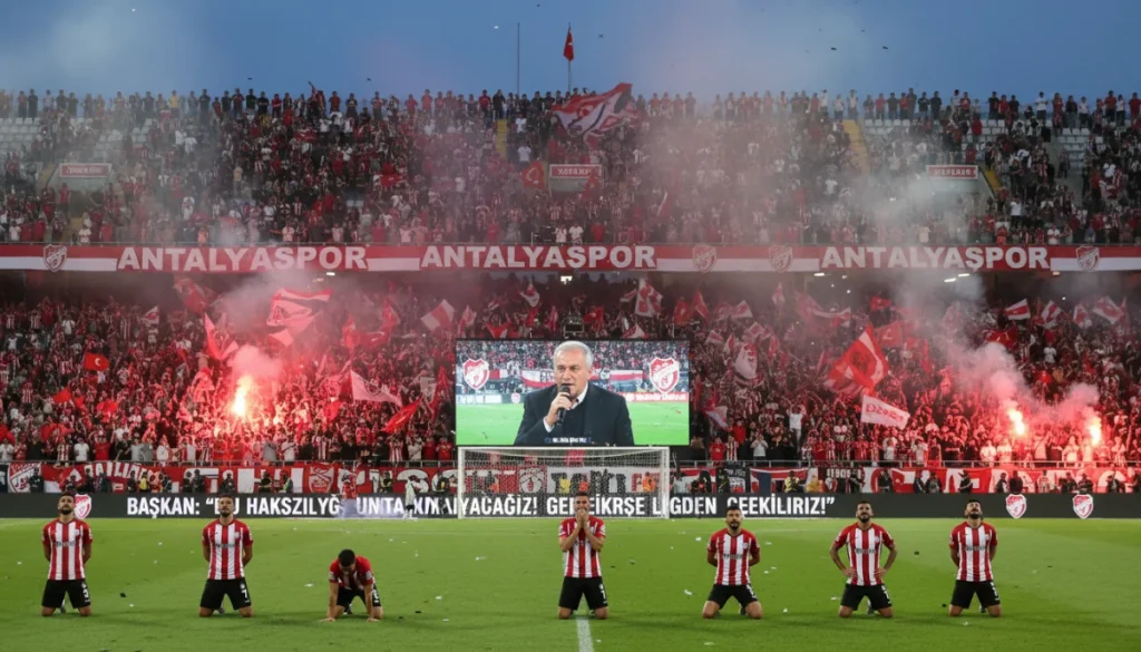 Antalyaspor’un Vedası ve Rıza Perçin’in Olay Yaratan Sözleri