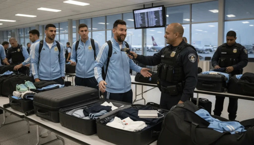 Miami’de Şaşırtan Anlar: Messi Güvenlikte Kahkahaya Boğuldu