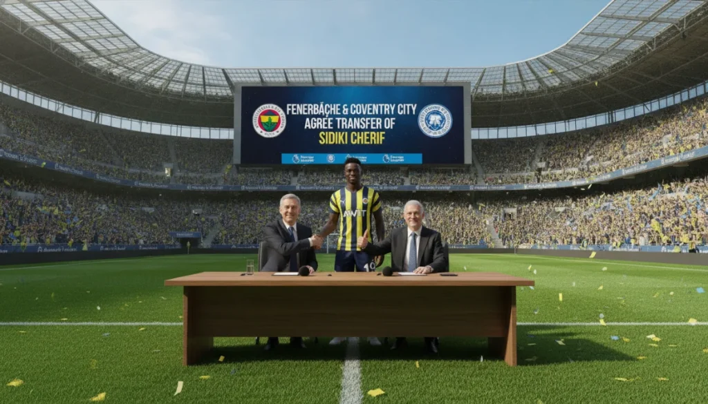 Sidiki Cherif İngiltere Yolcusu: Fenerbahçe Veda Etti