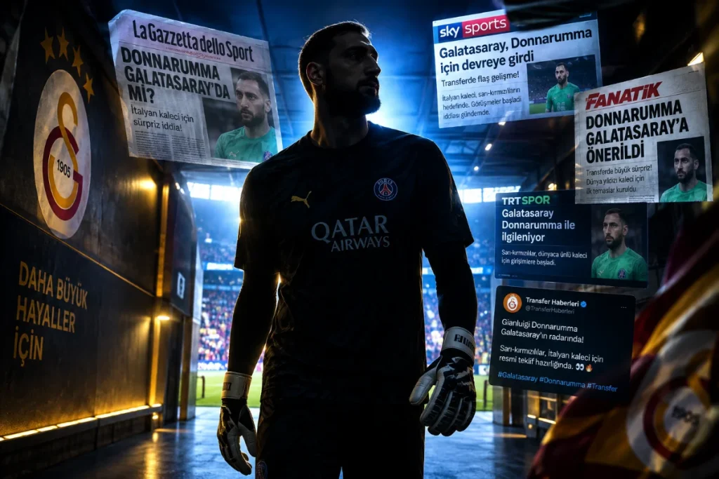 Galatasaray Transferde Vites Yükseltti: Donnarumma Bombası Patladı