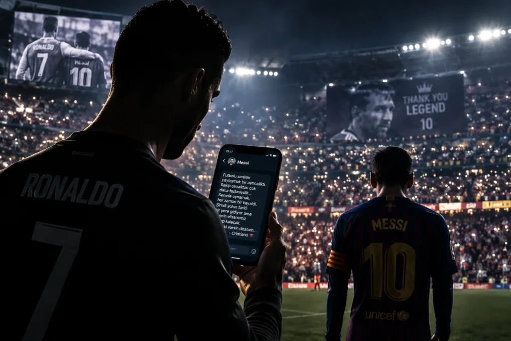 Messi’nin Milli Takım Vedası ve Ronaldo’dan Gelen Tarihi Mesaj