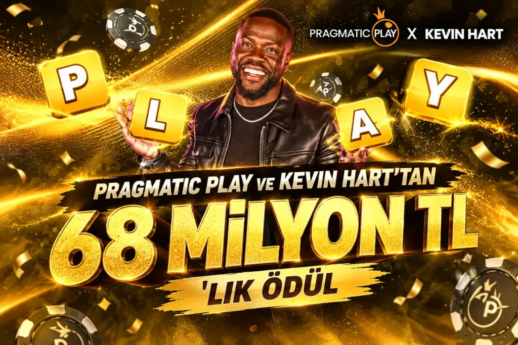 Pragmatic Play ve Kevin Hart’tan 68 Milyon TL’lik Ödül